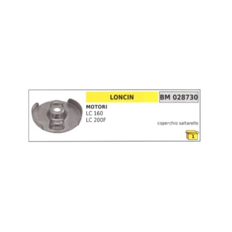 Coperchio saltarello avviamento compatibile LONCIN motozappa LC160 - LC 200F | Newgardenstore.eu