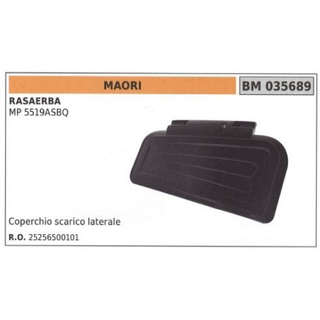 MAORI lawn mower mower side discharge cover MP 5519ASBQ 035689 | Newgardenstore.eu