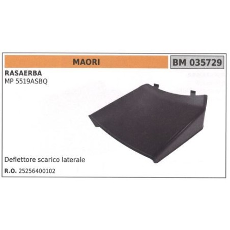 Tapa de escape lateral MAORI MP 5519ASBQ 035729 | Newgardenstore.eu