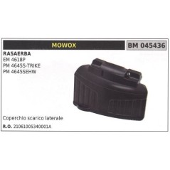 MOWOX Rasenmäher Mähwerk EM 4618P 045436 Seitenauslassabdeckung | Newgardenstore.eu