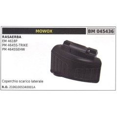 MOWOX lawn mower mower mower EM 4618P 045436 side outlet cover