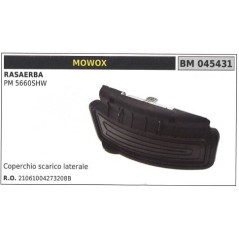 MOWOX Rasenmäher Mähwerk PM 5660SHW 045431 seitliche Auspuffabdeckung | Newgardenstore.eu