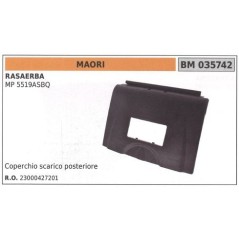 Tapa de escape trasero MAORI cortacésped MP 5519ASBQ 035742