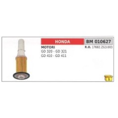 HONDA GD320 GD321 GD410 GD411 filtro de gas para cortacésped 17682.ZG3.003