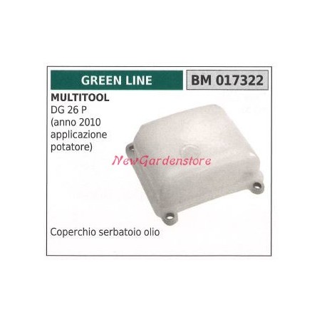 GREEN LINE multiherramienta depósito aceite motor DG 26P 017322 | Newgardenstore.eu