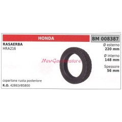 Copertone ruota posteriore HONDA rasaerba tosaerba tagliaerba HRA 216 008387