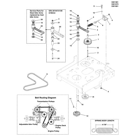 ASSM, BRACCIO TENDICAVO, COMANDO POMPA, 3/8ID, FUSO LR5406895 ORIGINALE Ferris | Newgardenstore.eu