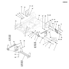 AMMORTIZZATORE . LR5023436 ORIGINALE Ferris | Newgardenstore.eu