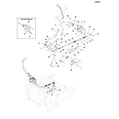 BARRA, COLLEGAMENTO POMPA, OFFSET - ROSSO LR5405853B ORIGINALE Ferris | Newgardenstore.eu