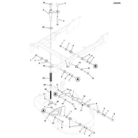 VARILLA, ELEVADOR DE CUBIERTA, SW30-52-61 | Newgardenstore.eu