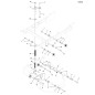 ROD, BRIDGE LIFT, SW30-52-61 LR5101485 GENUINE Ferris