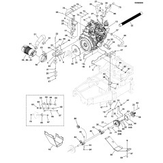 Sechskantschraube M8-125 x 75, GD 8.8, YZ | Newgardenstore.eu