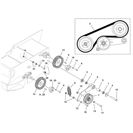 WRENCH, 1/4" SQUARE X 1-1/4, RD END LR5025584 GENUINE Ferris | Newgardenstore.eu