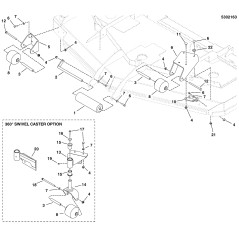 BULLONE 3/8-16 X 5-1/2 (INS.QUADRO) LR5025146X44 ORIGINALE Ferris | Newgardenstore.eu