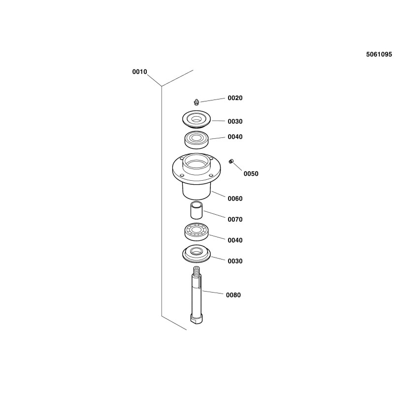 Verschraubung, 1/8 NPT STR, kurz Verschraubung, 1/8 NPT STR, kurz