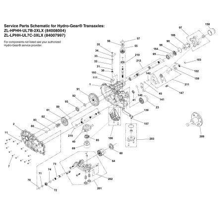 Achsdichtungssatz - HG- 53699 | Newgardenstore.eu