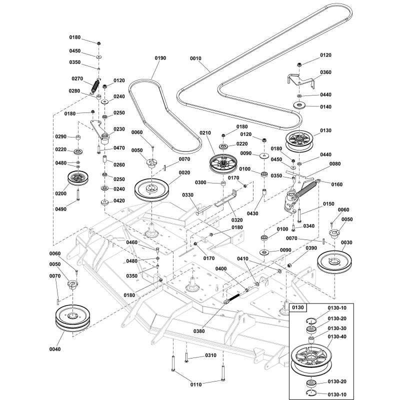 NLA - SALDATURA, BRACCIO TENDICINE, TRASMISSIONE A 2 CINGHIE - NERO LR5416161AA ORIGINALE Ferris