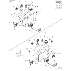 IGNITION SWITCH 25AMP (6 PIN) F800X LR5100021 GENUINE Ferris