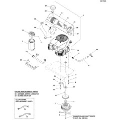 WIRING HARNESS, JUMPER, CLUTCH WARNER (SV) LR5403576 GENUINE Ferris | Newgardenstore.eu