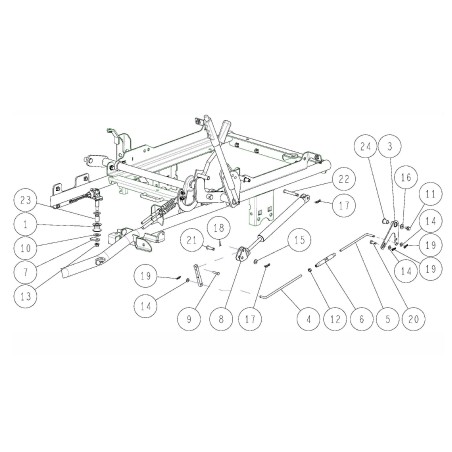 Tipo di blocco senza molla a gas (FLC75-35) O0255-70100 ORIGINALE Orec | Newgardenstore.eu