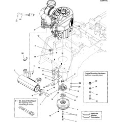 PROTECTION CONTRE L'EAU, EMBRAYAGE WARNER C 250 PI-LBS