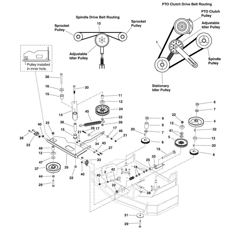 PULEGGIA TENDICINGHIA 5'' * . IS2100 IS2600