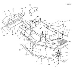 ENSEMBLE LAME PIATTO 61" STD LAMA 21" | Newgardenstore.eu