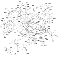 TELAIO, Scivolo LR84008047 ORIGINALE Ferris | Newgardenstore.eu