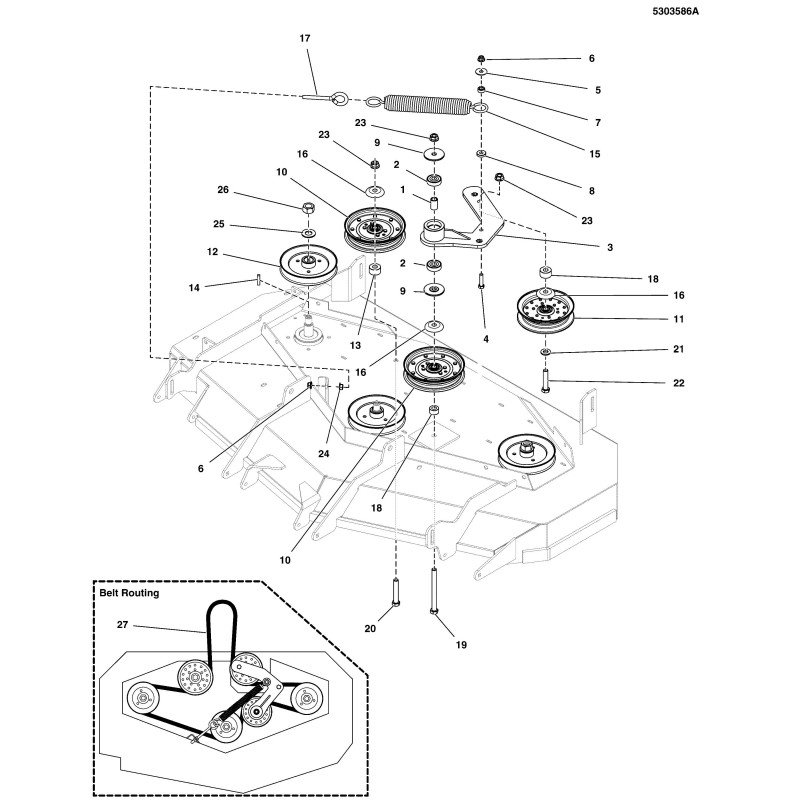 CINGHIA PIATTO 5V 162.40" * IS700 ZTX550