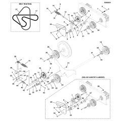 POLEA, 6,45" DE, DOBLE A