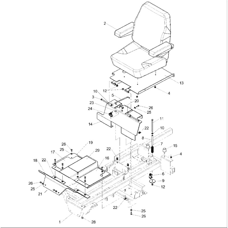 CUSCINO PER BRACCIOLO LR5022955X4 ORIGINALE Ferris