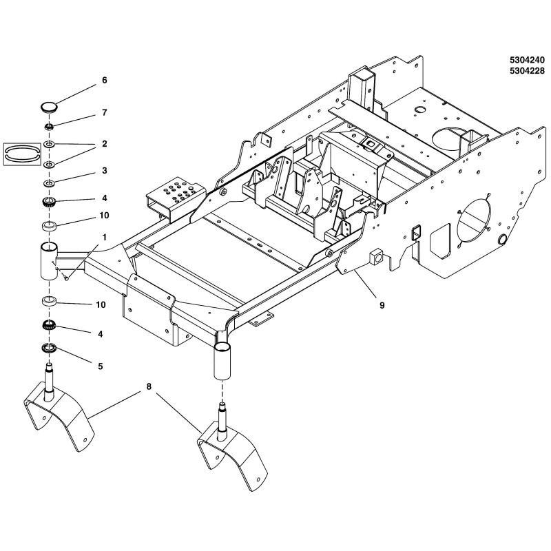 SOLDADURA, YUGO DE RUEDAS - ROJO