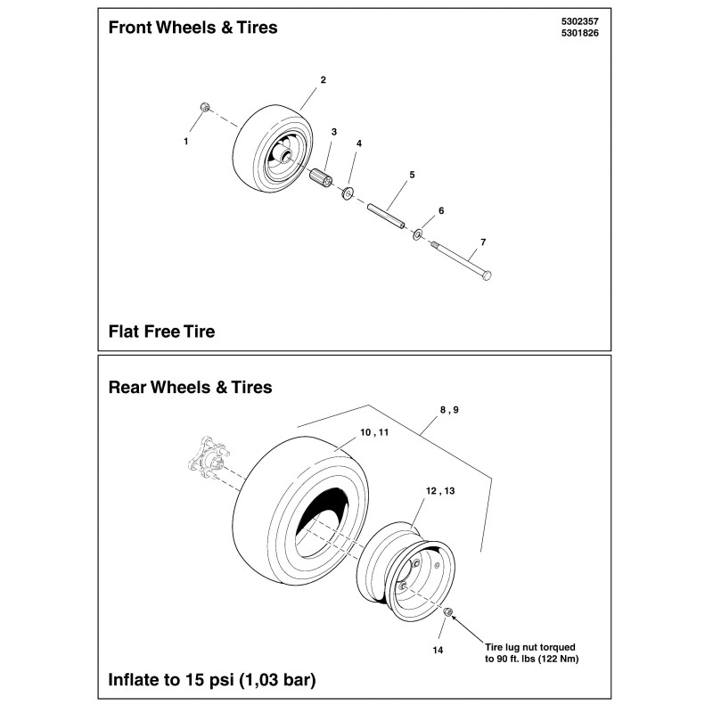 REIFEN 20X8.00-10 NHS 4PR TURF MASTER