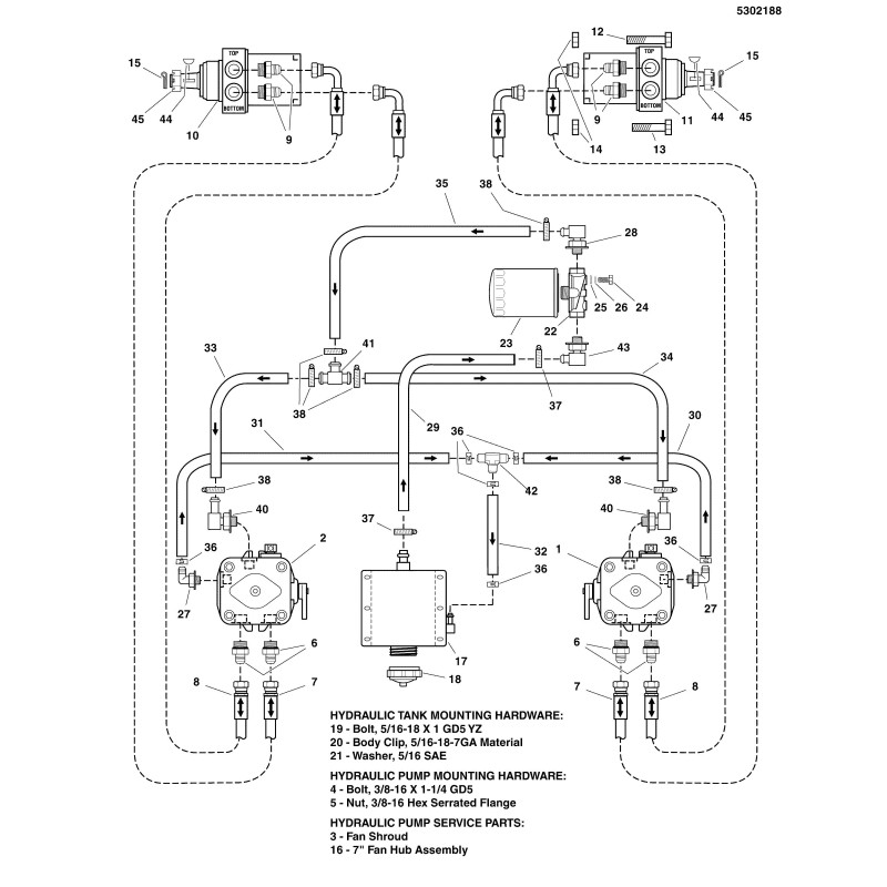 BOMBA HIDRO PR-2KBQ-GV1F-XXXX (DESTRA) 16CC