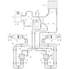 POMPA IDROSTATICA - PW - 1ACC LR5023402 ORIGINALE Ferris
