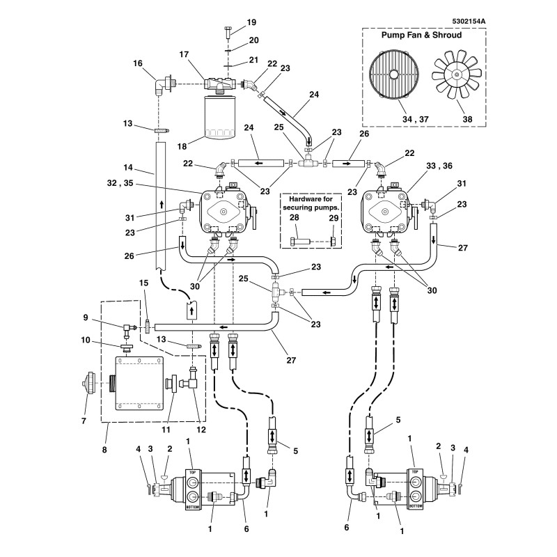 BOMBA HIDRÁULICA DE 12 CC - IZQUIERDA, PK-3HBQ-FV1F-XXXX BOMBA HIDRÁULICA DE 12 CC - IZQUIERDA, PK-3HBQ-FV1F-XXXX