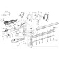 Morsetto per cordone XR50000840 ORIGINALE Worx