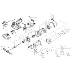 Vite autofilettante XR50022494 ORIGINALE Worx | Newgardenstore.eu