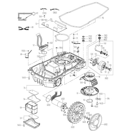 Screw XR50022495 ORIGINAL Worx | Newgardenstore.eu