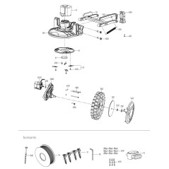 Self-tapping screw ST3.9*55 XR50037044 ORIGINAL Worx | Newgardenstore.eu