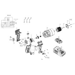 Gear shift lever assembly XR50042155 ORIGINAL Worx