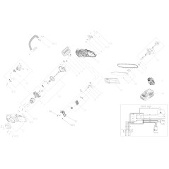 Pulsante di commutazione XR50033433 ORIGINALE Worx