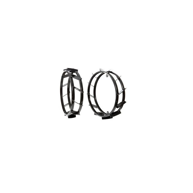 Pair of 100 mm motor cultivator spreader rings NIBBI BRIK 5 S - KAM 7 S