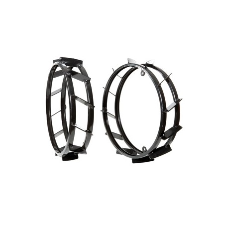 Pair of spreader rings 100 mm for walking tractor NIBBI MAK 17 - MAK 17 S | Newgardenstore.eu