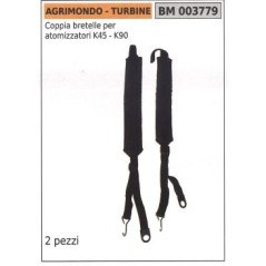 Coppia bretelle per atomizzatore K45 K90 AGRIMONDO | Newgardenstore.eu