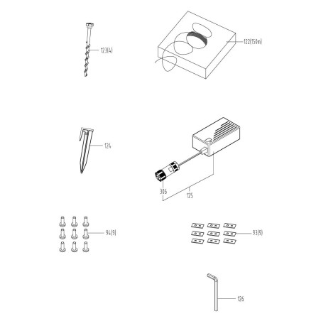 Screw XR50022577 ORIGINAL Worx | Newgardenstore.eu