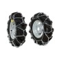 Pair of snow chains for 5.00-10" motor cultivator wheels NIBBI KAM 4 - KAM 7S