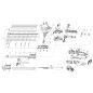 Scheda di circuito 2 XR60054091 ORIGINALE Worx