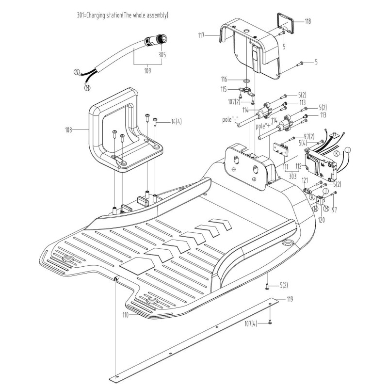 Cover XR50023946 ORIGINAL Worx