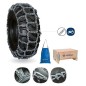 Pair of snow chains for tractors and work machines VERIGA 95573